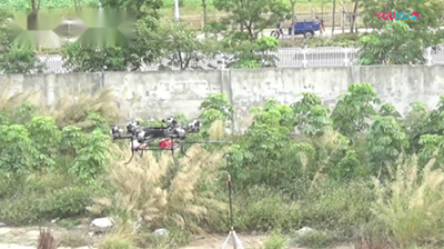 常鋒油動多旋翼消防無人機(jī)